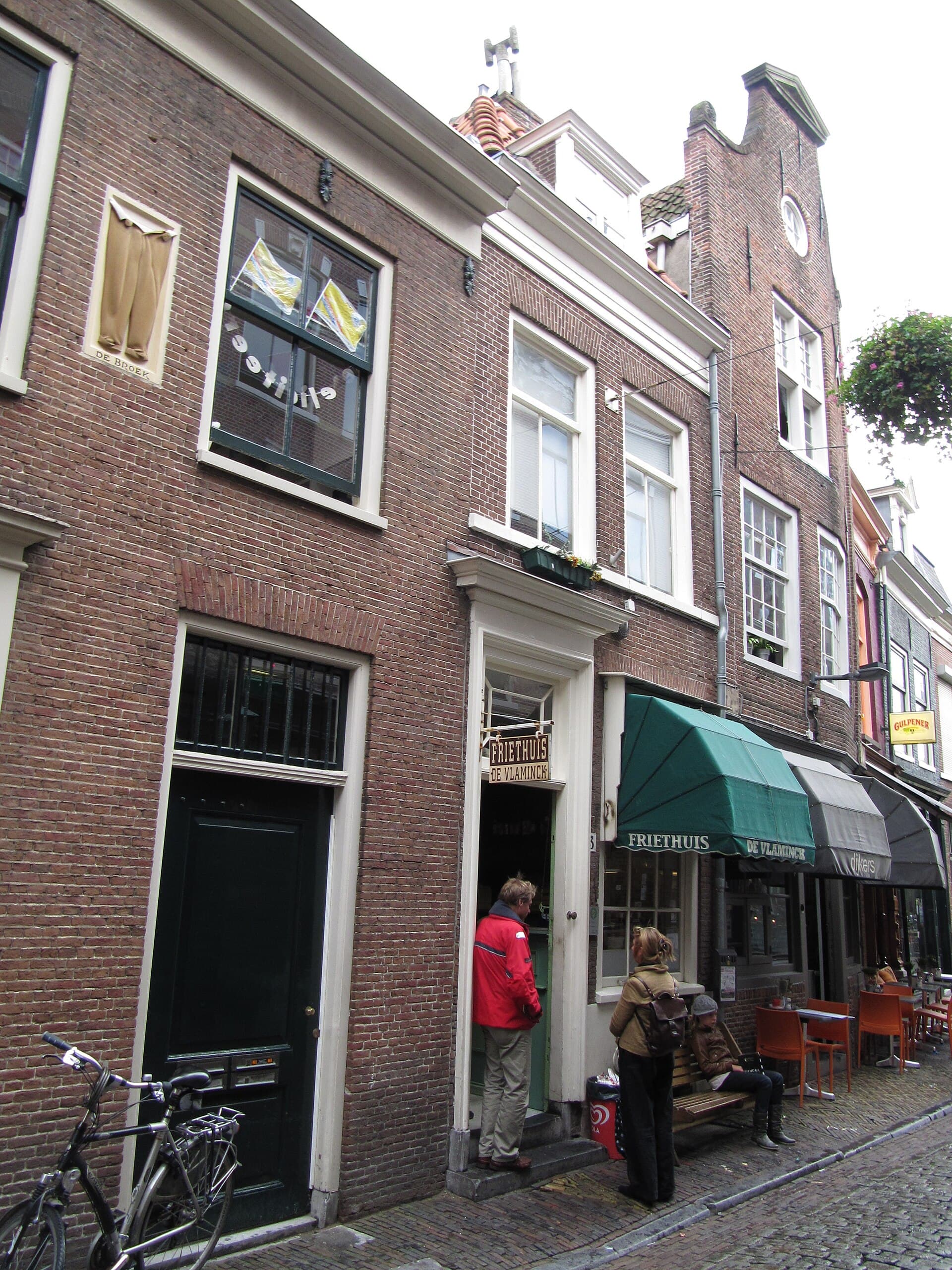 Haarlemse gevel — sfeerbeeld bij Boutique Hotel Staats
