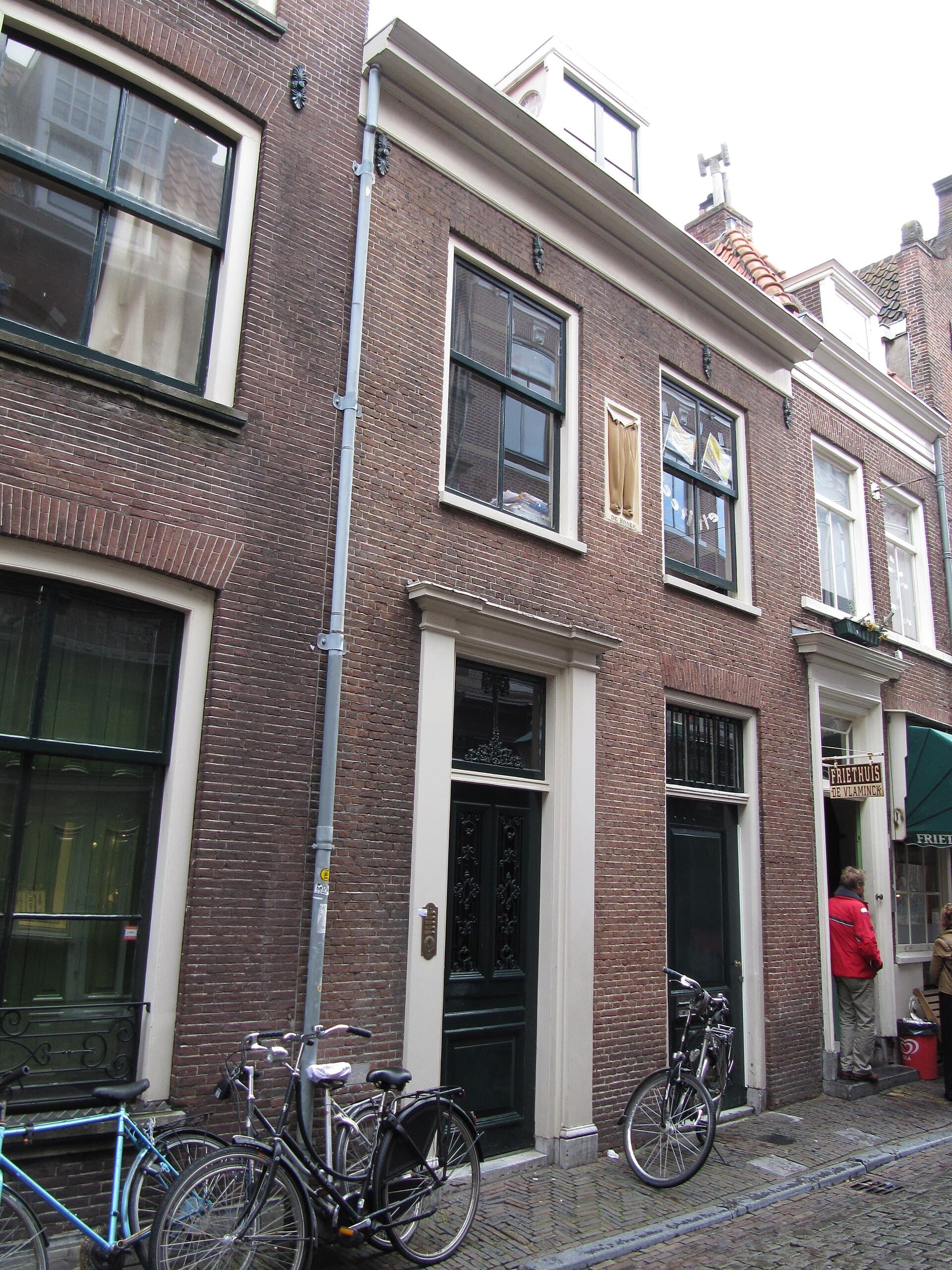 Haarlemse gevel — sfeerbeeld bij Brass Hotel Suites