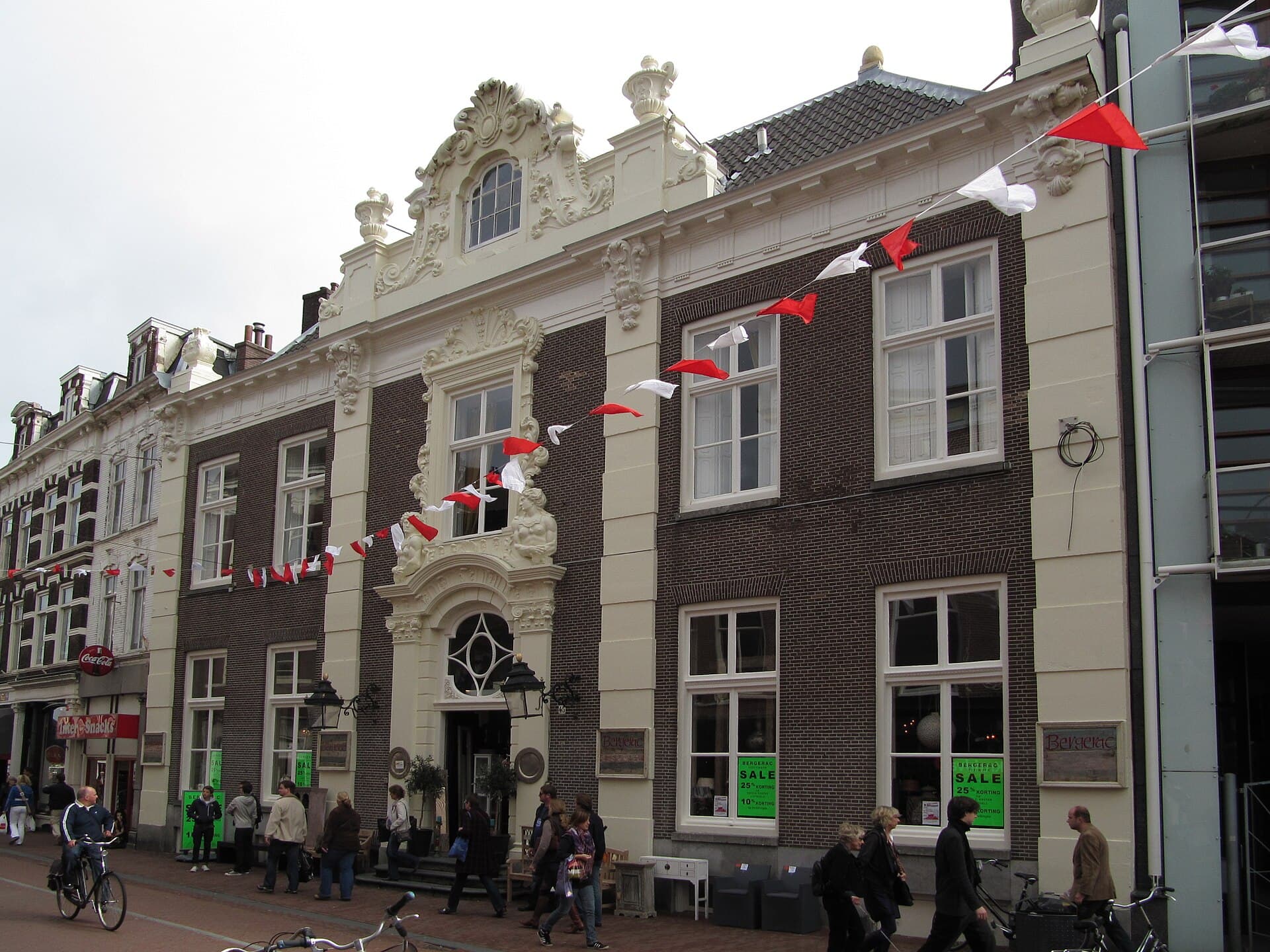 Haarlemse gevel — sfeerbeeld bij Hotel Lion d'Or