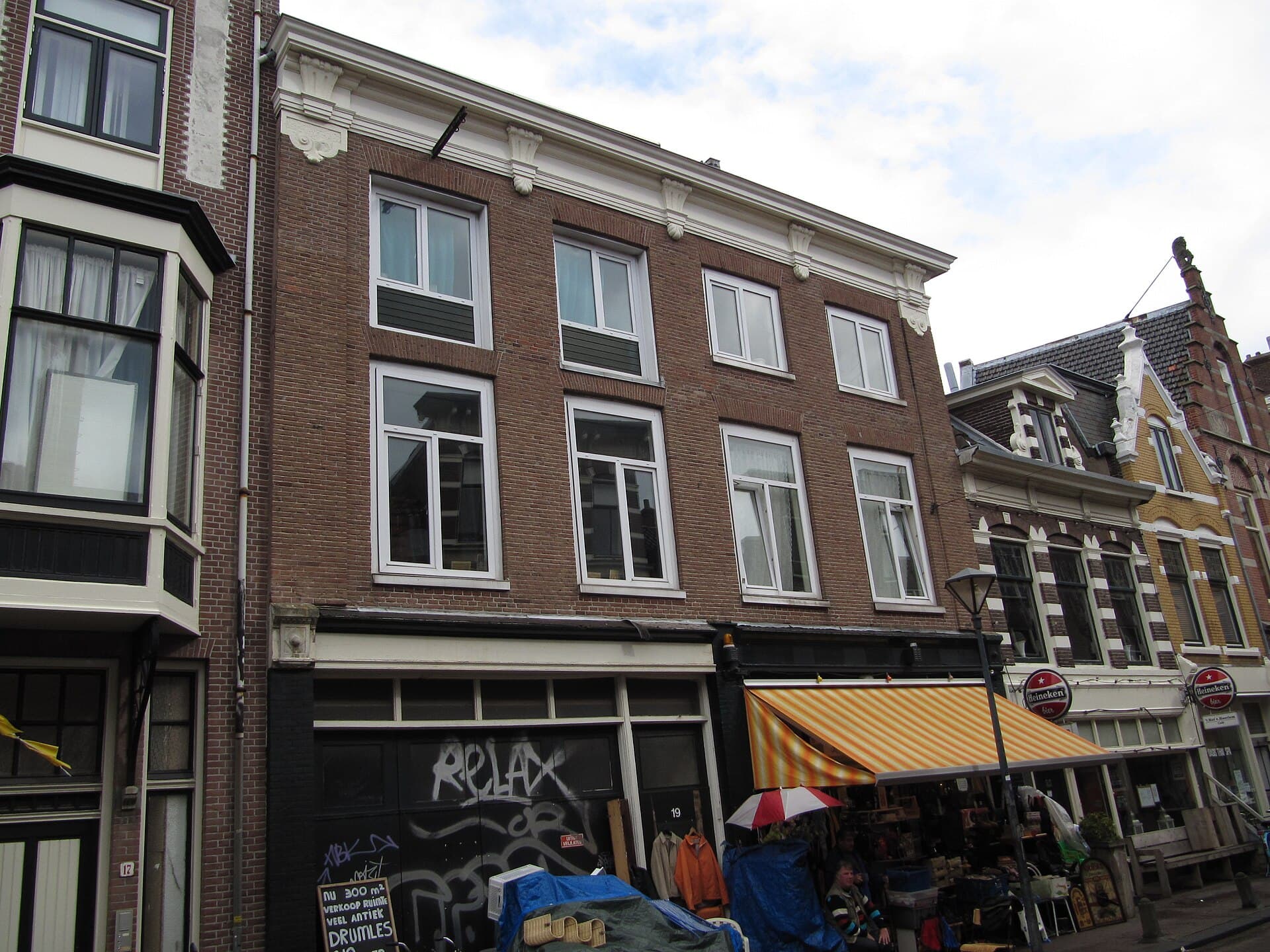 Haarlemse gevel — sfeerbeeld bij Hotel Malts
